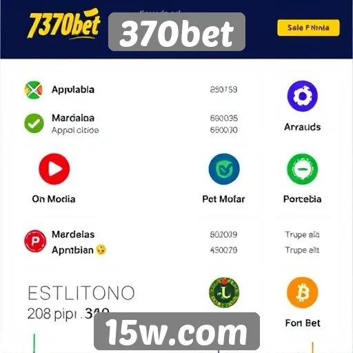 Alternativas de apostas disponíveis na plataforma 370bet