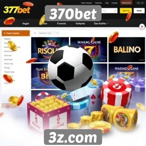 Visão geral dos jogos oferecidos pelo site 370bet